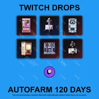 ✪⚡️【Rust】Twitch Drops ✪ Automatic farming 120 days