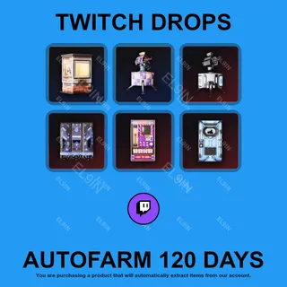 ✪💜【Rust】Twitch Drops ✪ Automatic farming 120 days