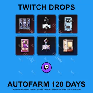 ✪🧨【Rust】Twitch Drops ✪ Automatic farming 120 days