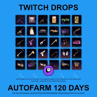 ✪✅【Rust】Twitch Drops ✪ Automatic farming 120 days