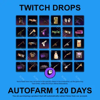 ✪✅【Rust】Twitch Drops ✪ Automatic farming 120 days