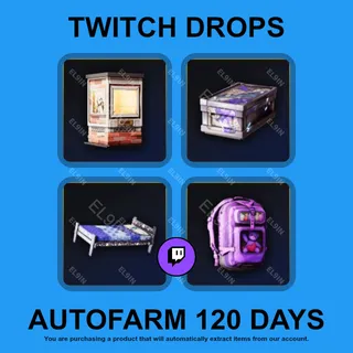 ✪🧨【Rust】Twitch Drops ✪ Automatic farming 120 days