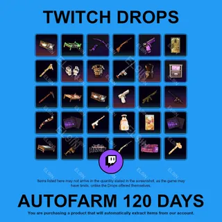 ✪🧙‍♂️【Rust】Twitch Drops ✪ Automatic farming 120 days