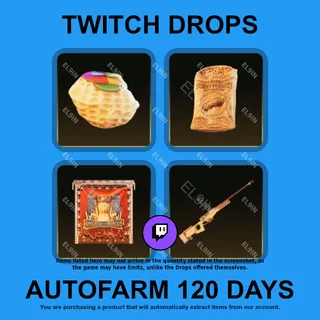 ✪✅【Rust】Twitch Drops ✪ Automatic farming 120 days