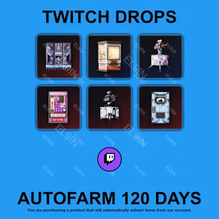 ✪⚡️【Rust】Twitch Drops ✪ Automatic farming 120 days