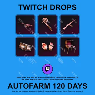 ✪🧙‍♂️【Rust】Twitch Drops ✪ Automatic farming 120 days