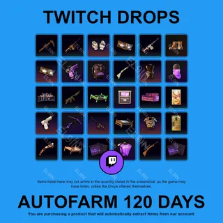 ✪🌌【Rust】Twitch Drops ✪ Automatic farming 120 days
