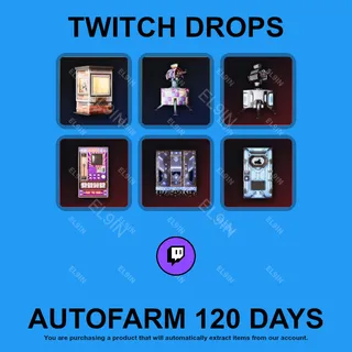 ✪🌐【Rust】Twitch Drops ✪ Automatic farming 120 days