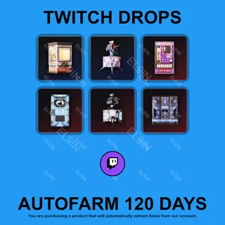 ✪🧨【Rust】Twitch Drops ✪ Automatic farming 120 days