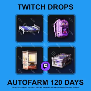 ✪👑【Rust】Twitch Drops ✪ Automatic farming 120 days