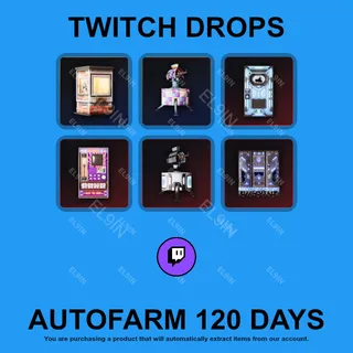 ✪✅【Rust】Twitch Drops ✪ Automatic farming 120 days