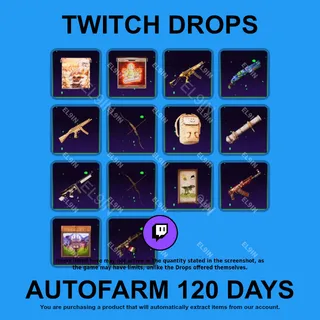 ✪🌌【Rust】Twitch Drops ✪ Automatic farming 120 days