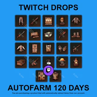 ✪🌌【Rust】Twitch Drops ✪ Automatic farming 120 days