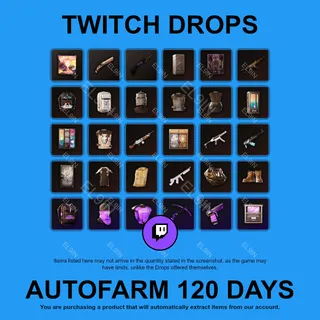 ✪🌐【Rust】Twitch Drops ✪ Automatic farming 120 days
