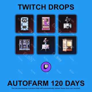 ✪💜【Rust】Twitch Drops ✪ Automatic farming 120 days