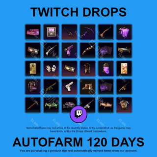 ✪🌐【Rust】Twitch Drops ✪ Automatic farming 120 days