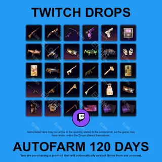 ✪🧨【Rust】Twitch Drops ✪ Automatic farming 120 days