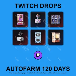 ✪💜【Rust】Twitch Drops ✪ Automatic farming 120 days