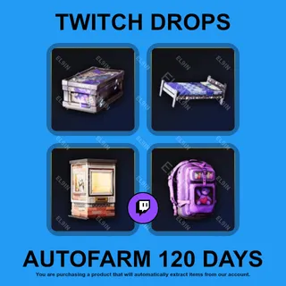 ✪👑【Rust】Twitch Drops ✪ Automatic farming 120 days
