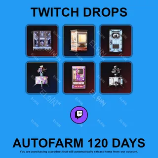 ✪⚡️【Rust】Twitch Drops ✪ Automatic farming 120 days
