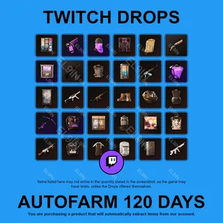 ✪🌌【Rust】Twitch Drops ✪ Automatic farming 120 days
