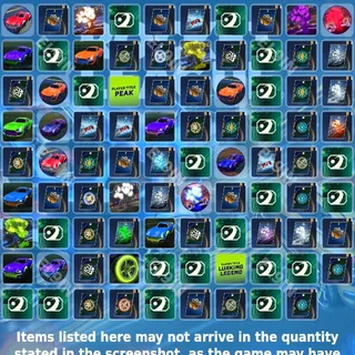 🌐 Rocket League Twitch Drops ✅ Rocket League Drop Rush [Total 89 Items]