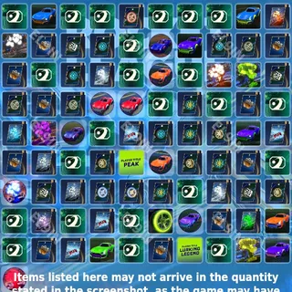 🌌 Rocket League Twitch Drops ⚡️ Rocket League Drop Rush [Total 91 Items]