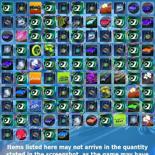 💎 Rocket League Twitch Drops ❤️ RLCS 2v2 [Total 104 Items]