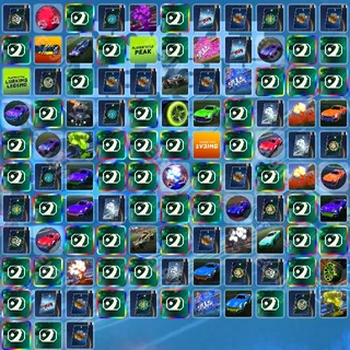 👑 Rocket League Twitch Drops ❤️ RLCS 1v1 NA Open [Total 113 Items]