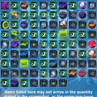 ⚡️ Rocket League Twitch Drops ✅ CRL 2026 [Total 87 Items]
