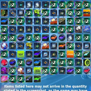 ❤️ Rocket League Twitch Drops ⚡️ RLCS 2v2 [Total 104 Items]