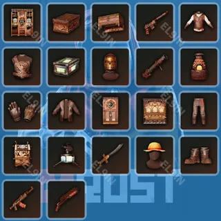 🌐 Rust Twitch Drops 🌐 Rust Isles Boonie [Total 22 Items]