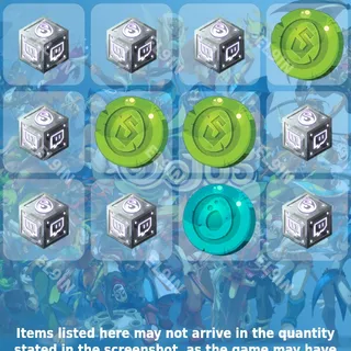 🌌 Dofus Twitch Drops 🧙‍♂️ Turquoise Token [Total 13 Items]