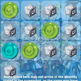 🌌 Dofus Twitch Drops 🧨 Turquoise Token [Total 13 Items]