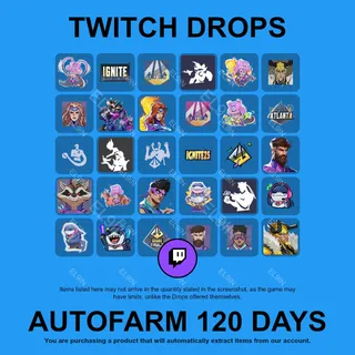 ✪💜【Marvel Rivals】Twitch Drops ✪ Automatic farming 120 days