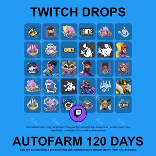 ✪👑【Marvel Rivals】Twitch Drops ✪ Automatic farming 120 days