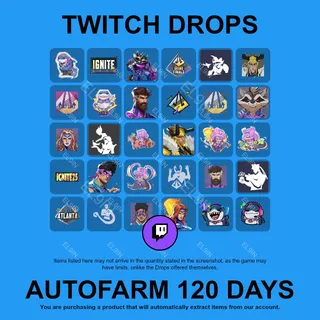 ✪✅【Marvel Rivals】Twitch Drops ✪ Automatic farming 120 days