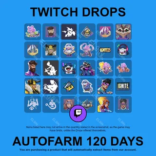 ✪⚡️【Marvel Rivals】Twitch Drops ✪ Automatic farming 120 days