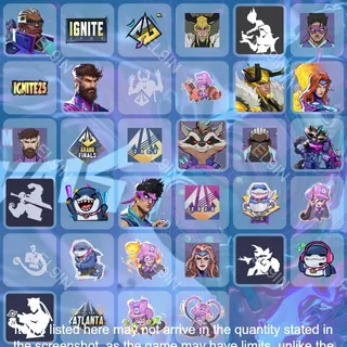 🌌 Marvel Rivals 🌌 Twitch Drops 💜 Season 5 Twitch Drops [Total 34 Items]