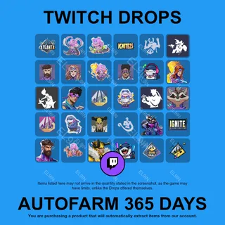 ✪🌐【Marvel Rivals】Twitch Drops ✪ Automatic farming 365 days