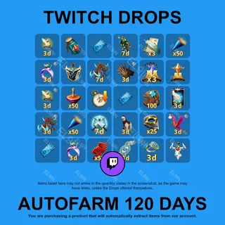 ✪⚡️【Metin2】Twitch Drops ✪ Automatic farming 120 days