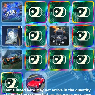🧨 Rocket League Twitch Drops 👑 RLCS 2v2 VNDK [Total 14 Items]