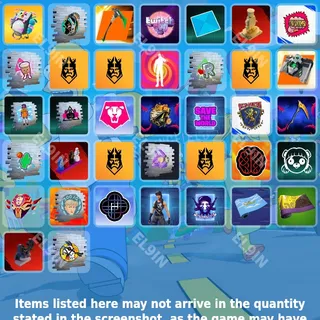 🧙‍♂️ Fortnite Twitch Drops 💜 King's League [Total 37 Items]