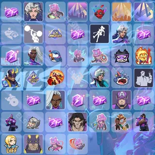 👑 Marvel Rivals Twitch Drops 💎 Ignite MSF 2026 Day 1 [Total 46 Items]