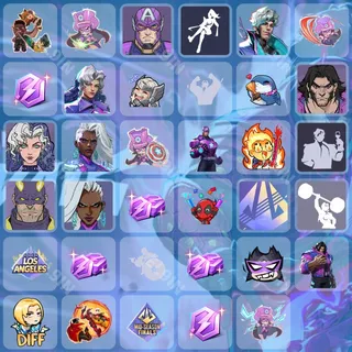 ❤️ Marvel Rivals Twitch Drops ⚡️ Ignite Stage 1 Finals [Total 35 Items]