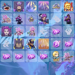 🧙‍♂️ Marvel Rivals Twitch Drops 👑 Season 9 Twitch Drops [Total 30 Items]