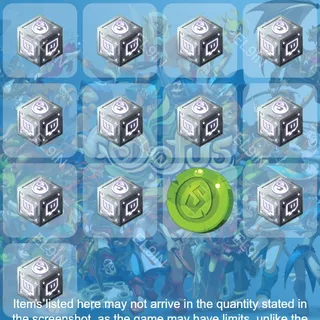 ❤️ Dofus 🧨 Twitch Drops ❤️ Emerald Token [Total 13 Items]