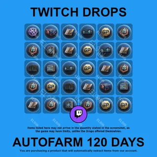 ✪🌐【Escape from Tarkov: Arena】Twitch Drops ✪ Automatic farming 120 days