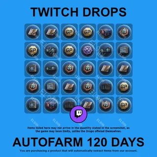✪✅【Escape from Tarkov: Arena】Twitch Drops ✪ Automatic farming 120 days
