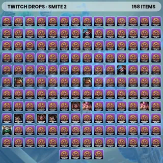 ✅ SMITE 2 Twitch Drops 👑 October Week 3! [Total 158 Items]